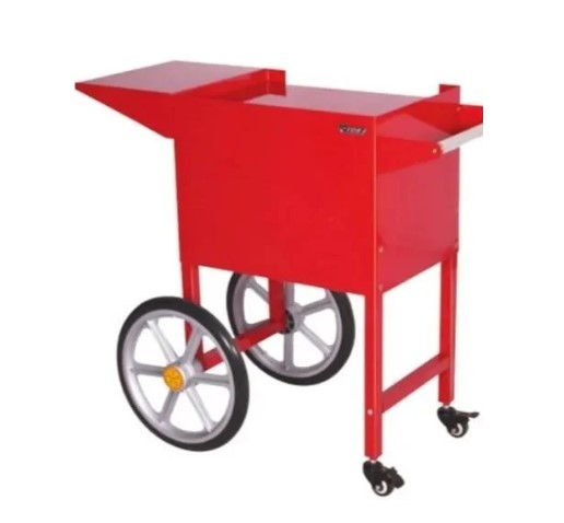 עגלה למכונת פופקורן תעשייתית