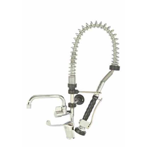 ברז קפיץ בינוני למטבח המוסדי -חיבור מדלפק תוצרת איטליה