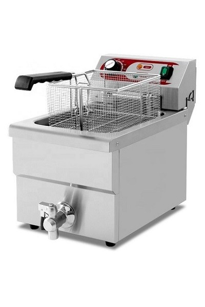 צ'יפסר דלפקי 13 ל' כולל ברז ריקון תלת פאזי