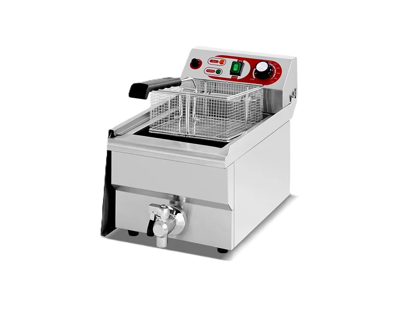 צ'יפסר דלפקי 8 ל' עם ברז ריקון – חד פאזי