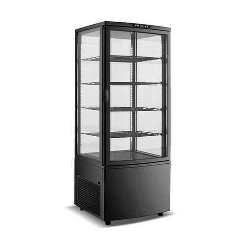 מקרר קינוחים צבע שחור 98 ליטר נסליין 447/400/1119 מ"מ