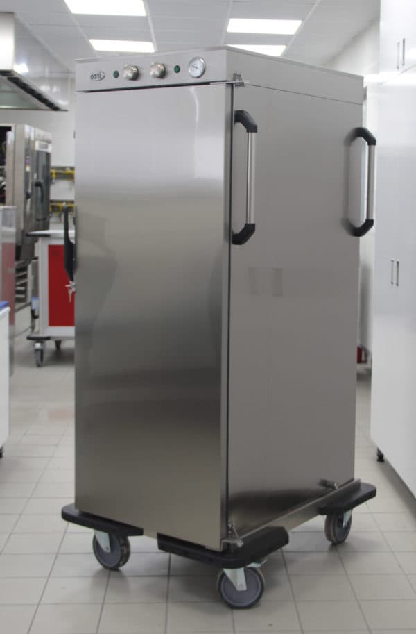 מחמם ארונות 22 מגשים בגודל 2/1, ייצור טורקי תעשייתי מסחרי - ארון חימום כולל כיסוי עם נעילה לפיקוד שבת