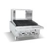גריל גז עם 4 מבערים מקצועי למעסדות, מידות: רוחב 61, עומק 74, גודל משטח צלייה: 54X55