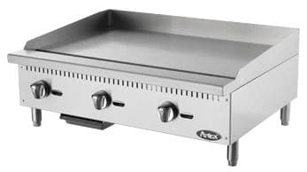 פלנצ'ה גז תעשייתית 3 מבערים כרום מצופה HTH מידות: רוחב 92, עומק 84