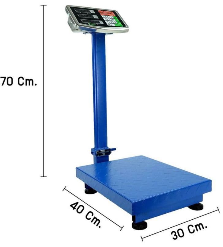 משקל רצפתי דגם ECO - 150 ק"ג, מידה 30X40 ס"מ