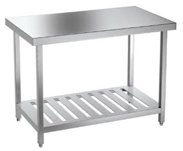 שולחן נירוסטה רוחב 160 ס"מ עומק 60 ס"מ נירוסטה 304