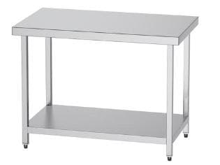 שולחן מנירוסטה במידות של 60x60 ס"מ