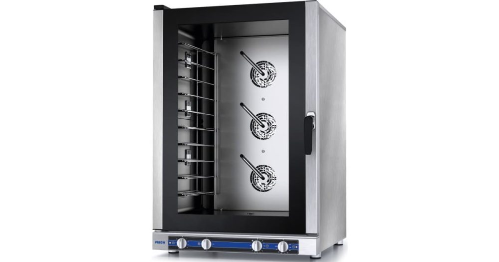 תנור בישול ואפיה מכני 10 מגשים דגם 8410 PIRON עם אפשרות ויסות מהירות