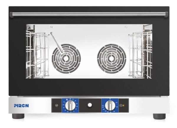 תנור בישול וחימום תוצרת PIRON איטליה תעשייתי פיקוד מכני 4 תבניות אפיה 60X40
