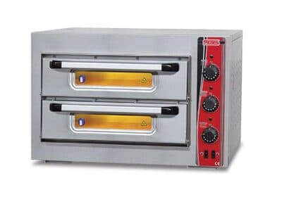 תנור פיצה עם שני תאים בגודל 50X50