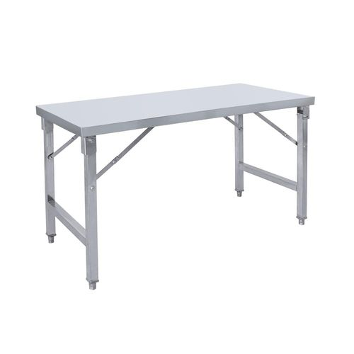 שולחן נירוסטה מתקפל 180/70/85 ס"מ