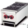כיריים גז מסחרי של Buffalo Grill בגודל 31/78 עם שני מבערים.
